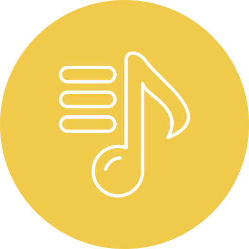 Song Generic Circular icon