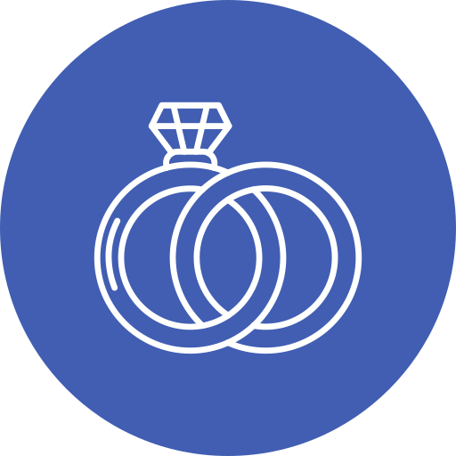 anillo de bodas Generic Circular icono