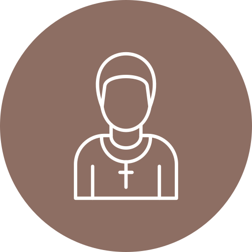 牧師 Generic Circular icon