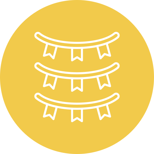 花輪 Generic Circular icon