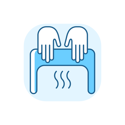 Hand dryer Generic Rounded Shapes icon