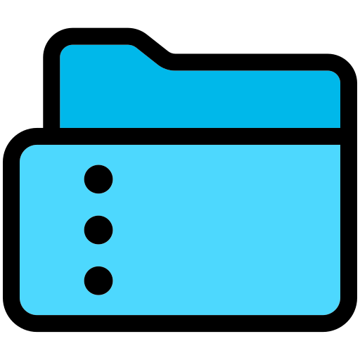 폴더 Generic Outline Color icon