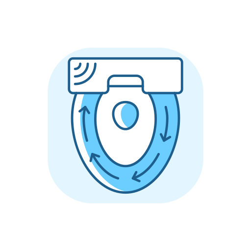 Toilet Generic Rounded Shapes icon