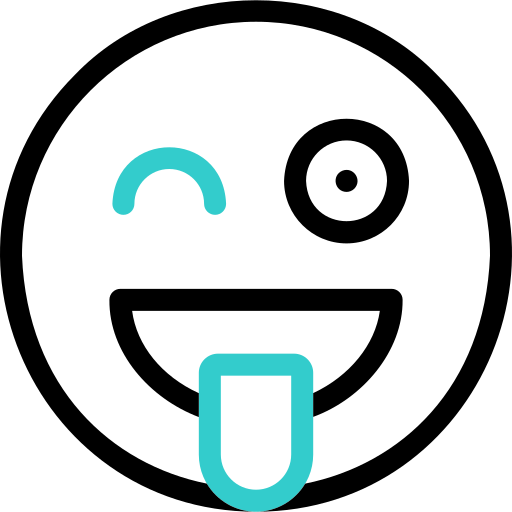 ウィンク Basic Accent Outline icon