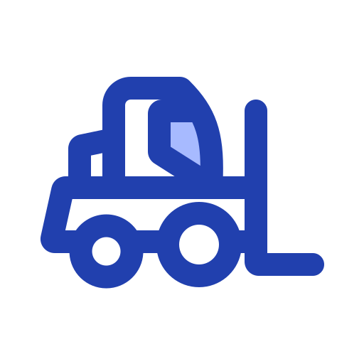 wózek widłowy Generic Blue ikona