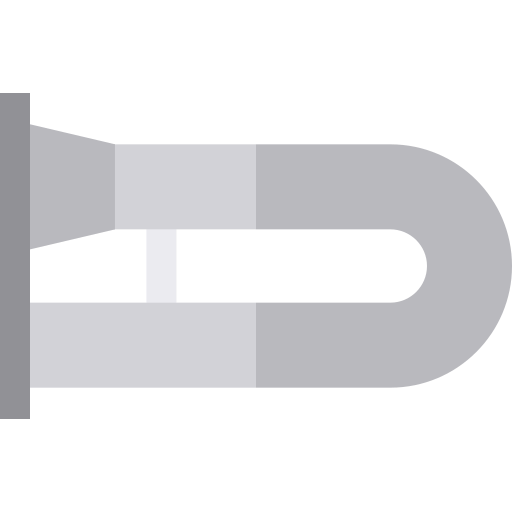 Rail Basic Straight Flat icon