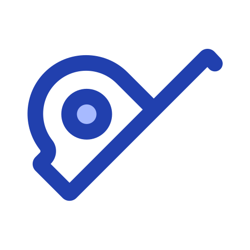 미터 도구 Generic Blue icon