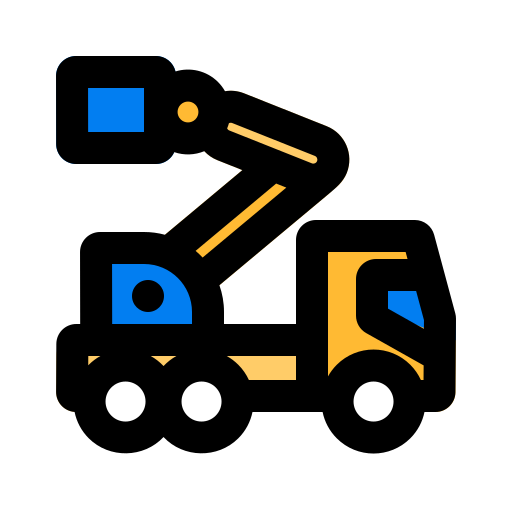 Lift truck Generic Outline Color icon