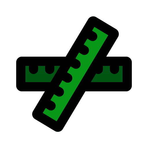 Rulers Generic Outline Color icon