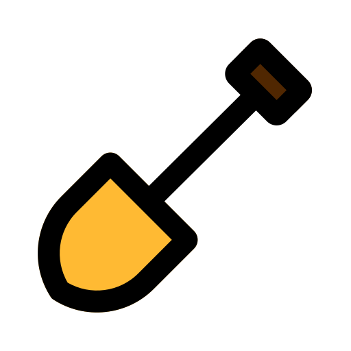 Shovel Generic Outline Color icon