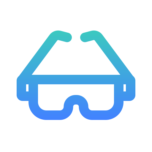 Safety glasses Generic Gradient icon