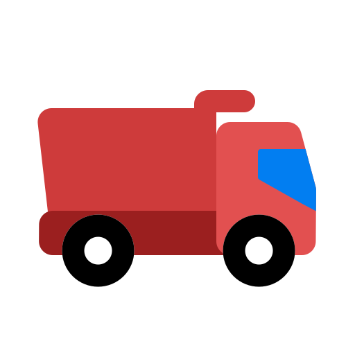 ciężarówka Generic Flat ikona