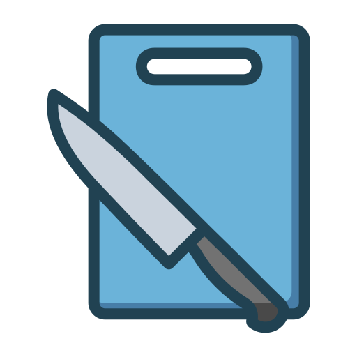 Cutting board Generic Outline Color icon