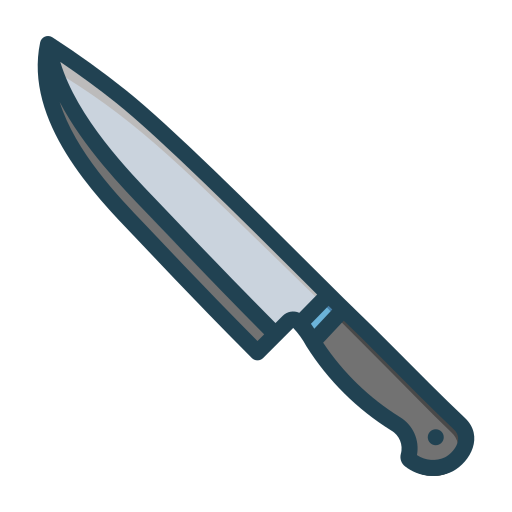 nóż Generic Outline Color ikona