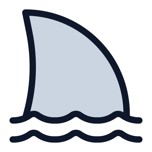 płetwa Generic Outline Color ikona