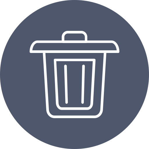 ゴミ箱 Generic Circular icon