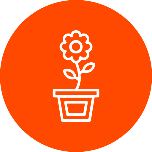 Flower pot Generic Circular icon