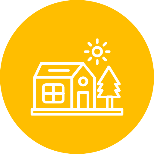 Farm house Generic Circular icon