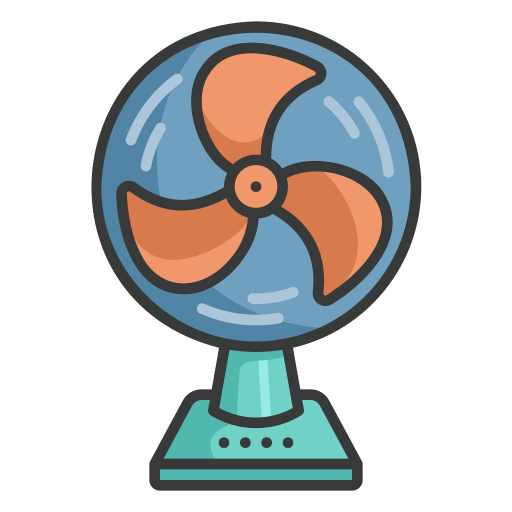 Fan Generic Outline Color icon