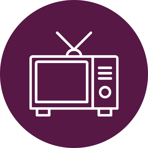 テレビ Generic Circular icon