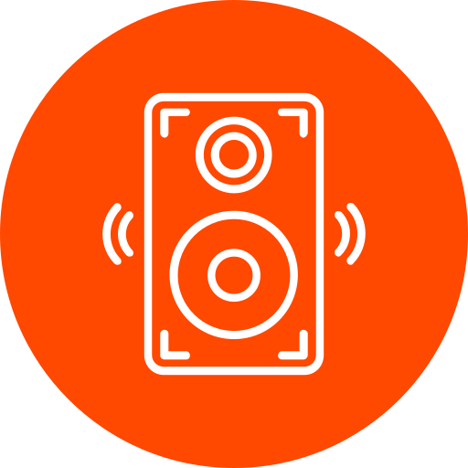 altavoz Generic Circular icono