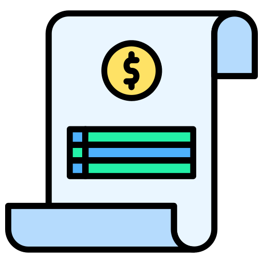 rechnung Generic Outline Color icon