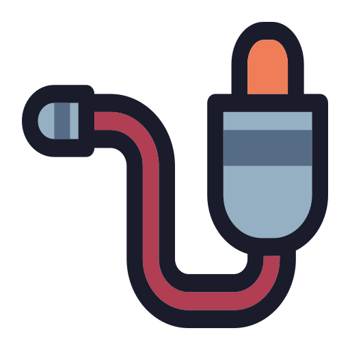 audio kabel Generic Outline Color icon