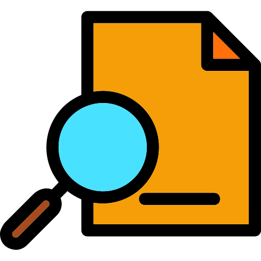 파일 Generic Outline Color icon