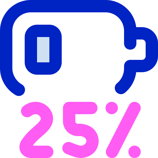 25パーセント Super Basic Orbit Color icon