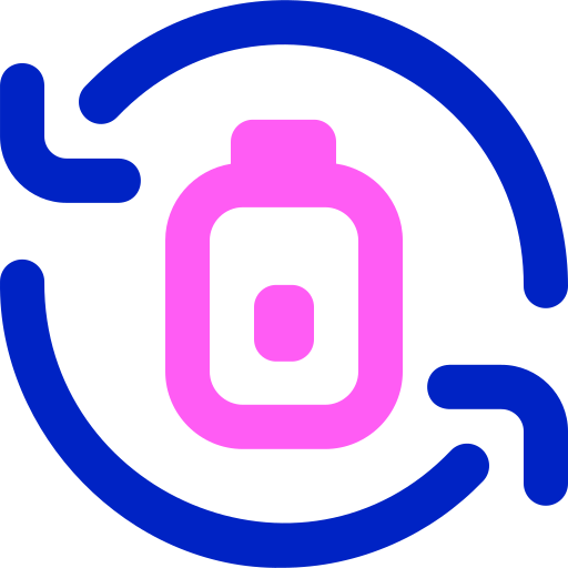 hernieuwbaar Super Basic Orbit Color icoon