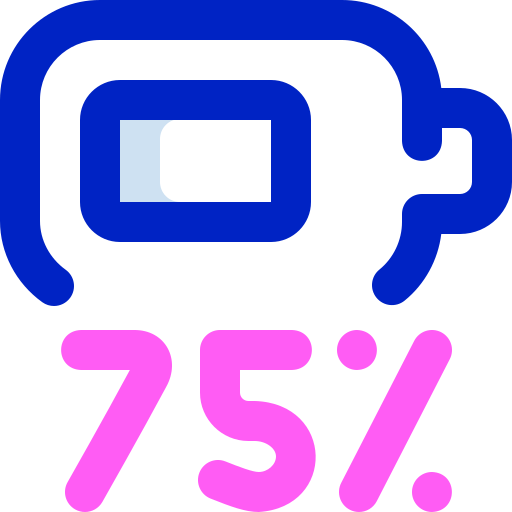 75 percent Super Basic Orbit Color icon