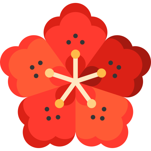 Rhododendron Special Flat icon