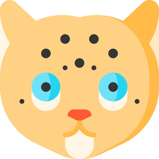Snow leopard Special Flat icon