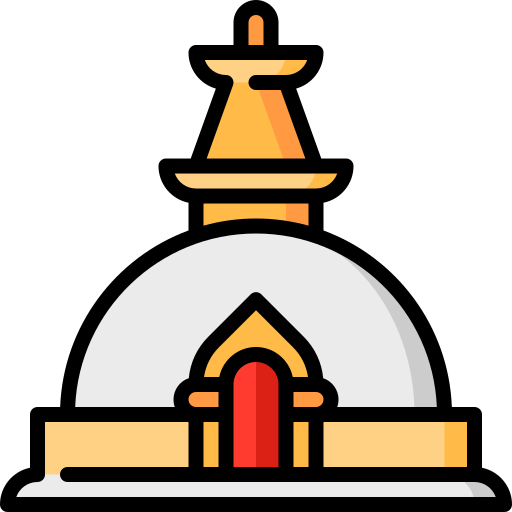 stupa Special Lineal color icon