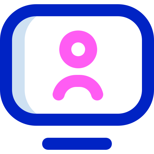 Videocall Super Basic Orbit Color icon