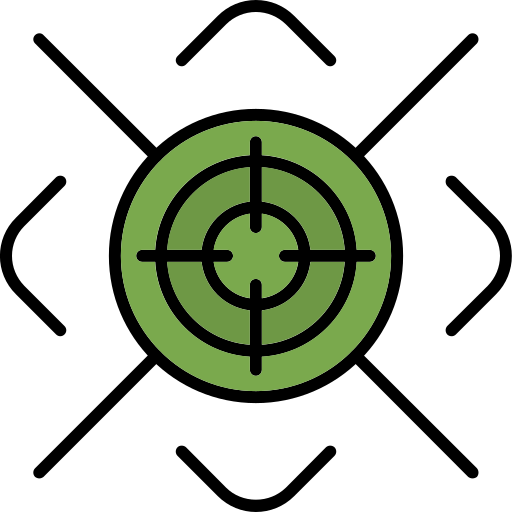 Aim Generic Outline Color icon