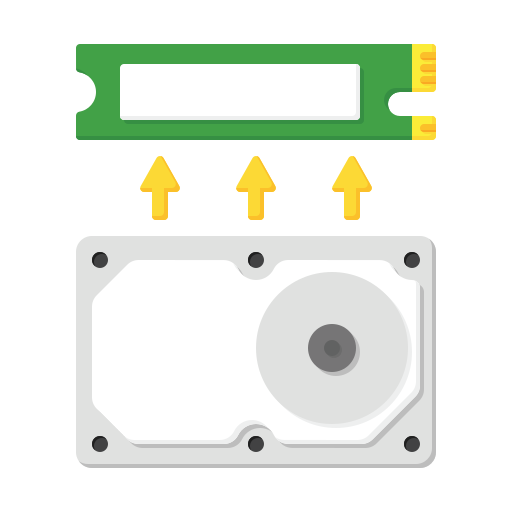 메모리 Generic Flat icon
