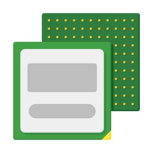 procesador Generic Flat icono