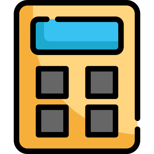 Calculator Generic Outline Color icon