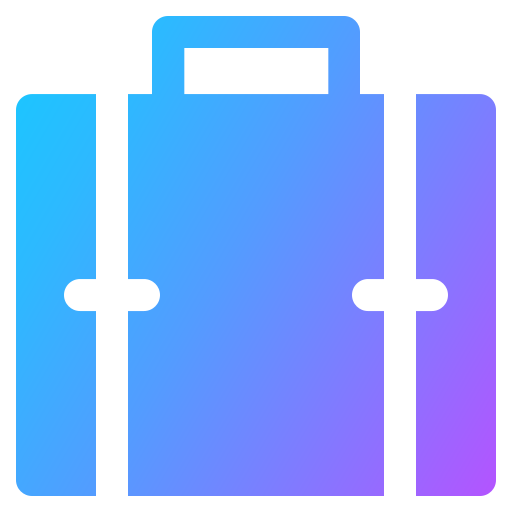 koffer Generic Flat Gradient icoon