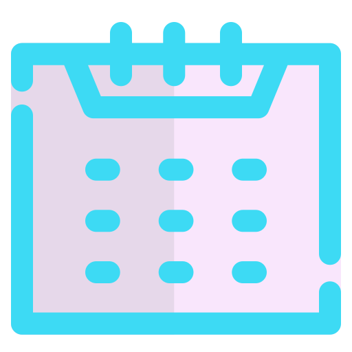 Calendar Generic Outline Color icon