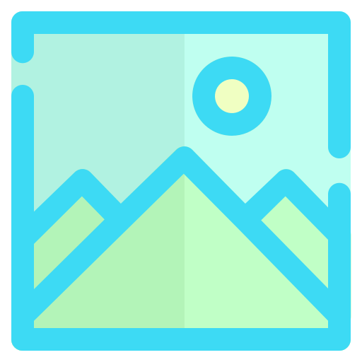 Gallery Generic Outline Color icon