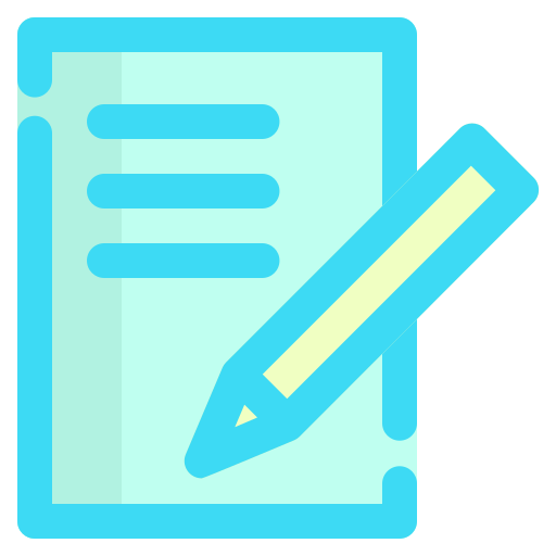 Note Generic Outline Color icon