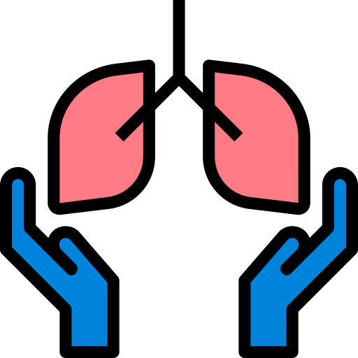 肺 Generic Outline Color icon