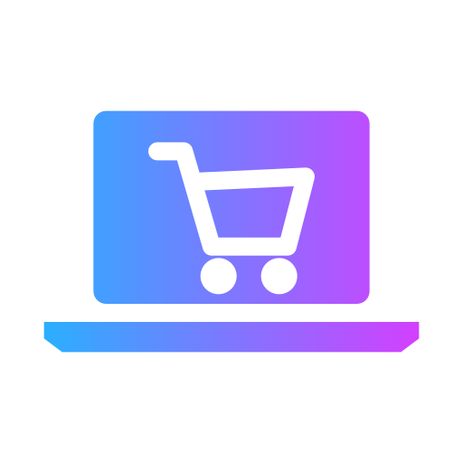 Online shop Generic Flat Gradient icon