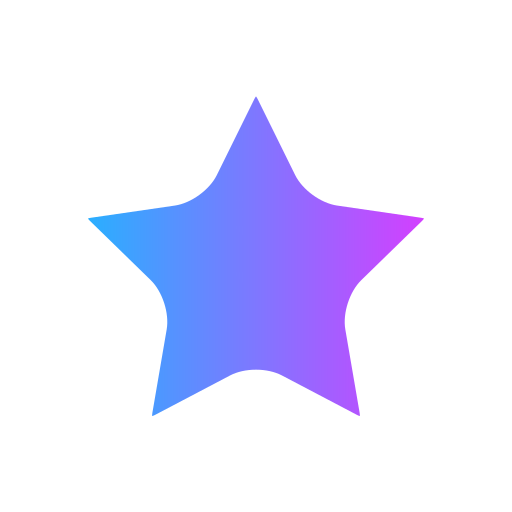star Generic Flat Gradient Icône