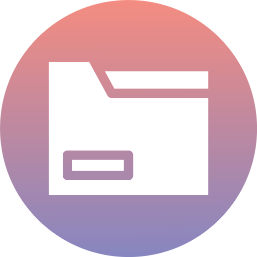 Folder Generic Flat Gradient icon