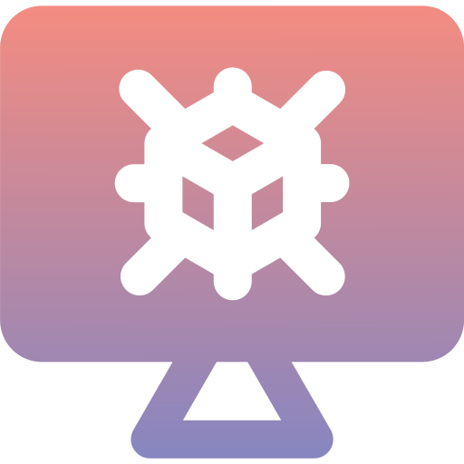 blockchain Generic Flat Gradient ikona