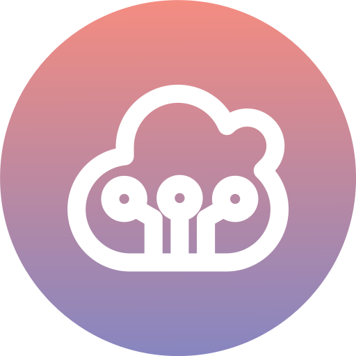 nube Generic Flat Gradient icono