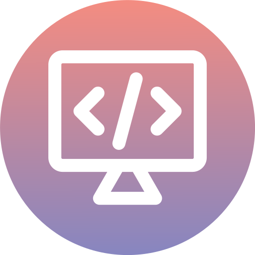 code Generic Flat Gradient icoon